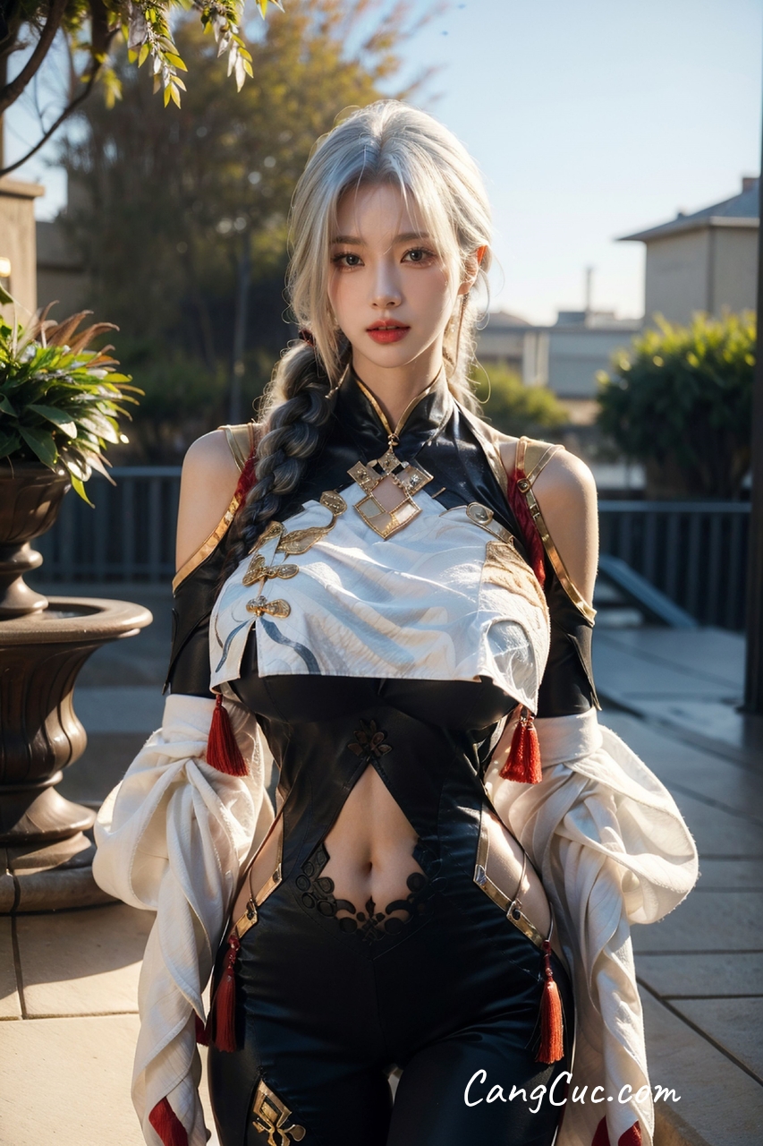 [AI Generated] 拟实画风-姐姐的剑灵COS